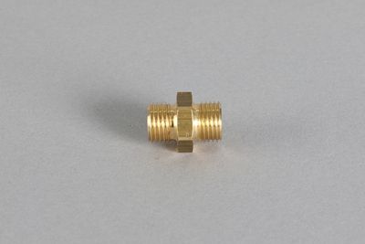 Double nipple - brass 